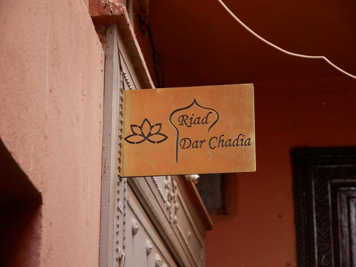 Riad Dar Chadia Marrakesh Exterior photo